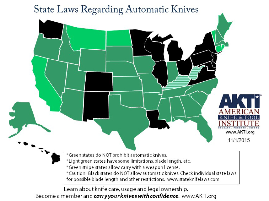 US Knife Laws By State Updated 2022 